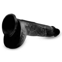 Черный фаллоимитатор Beefy Brad 9’’ Dildo with Balls - 22,4 см. - 