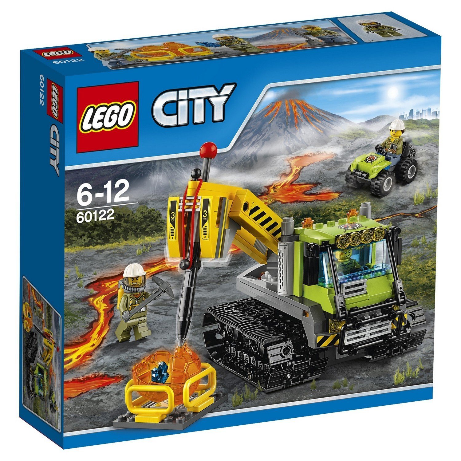 LEGO City - Вездеход исследователей вулканов