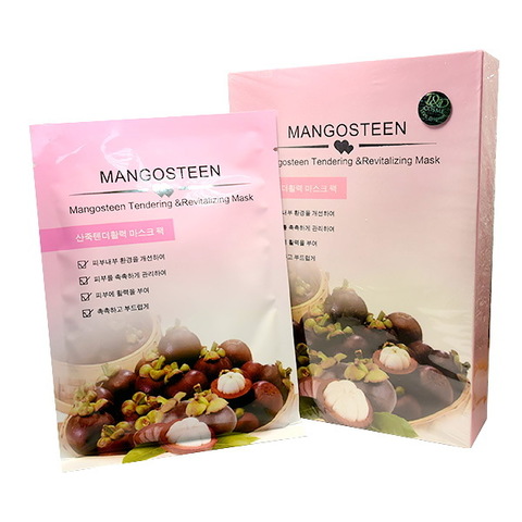 Омолаживающая тканевая маска с мангустином Mangosteen Face Mask