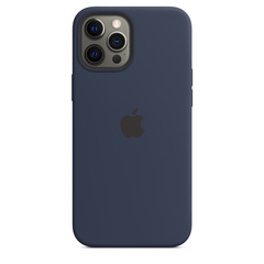 iPhone 12 Pro Max Silicone Case with MagSafe Deep Navy