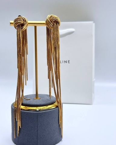 Серьги клипсы Celine