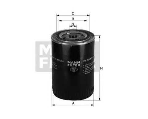 ФИЛЬТР МАСЛЯНЫЙ NEXIA, LACETTI, LANOS, CHANCE 1,5, CRUZE 1,6, AVEO ДВИГ D3, ESP MANN