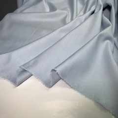 Мерный лоскут 1,35 м трикотаж  джерси  голубой 3196