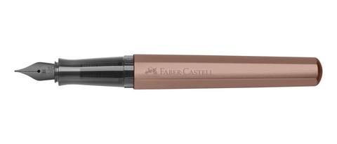 Ручка перьевая Faber-Castell Hexo Bronze, F  (150581)