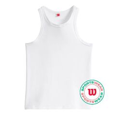 Топ теннисный Wilson Fieldhouse Tank Top Lite - bright white