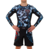 Рашгард Hardcore Training Nordic Ornament Black/Gray LS