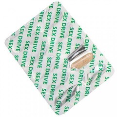 Капсулы Erotist SEX DRIVE, для мужчин, для повышения либидо, 10 капсул