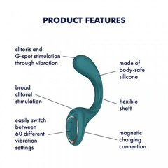 Вибратор Satisfyer G for Goddess 2 зелёный