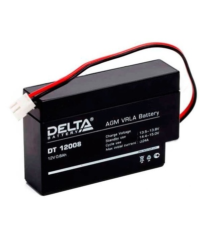 Аккумуляторная батарея Delta DT 12008 (Т13)