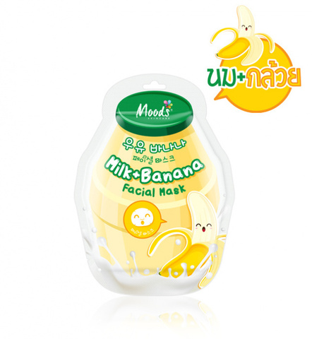 Тканевая маска для лица Belov Moods Milk+Banana Facial Mask, 38 гр