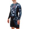 Рашгард Hardcore Training Nordic Ornament Black/Gray LS