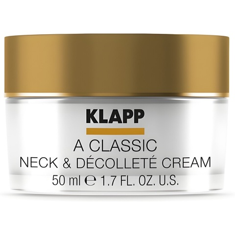 KLAPP Cosmetics Крем для шеи и декольте | A CLASSIC Neck & Decollete Cream