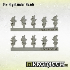 Orc Highlander Heads (10)