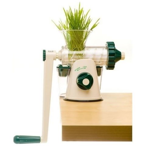 Шнековая соковыжималка Lexen Healthy Juicer Manual GP27 белая (ручная)