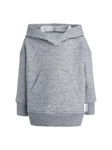 Толстовка оверсайз детская "Серый меланж"