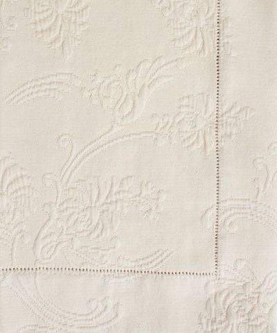 Покрывало 150x220 Luxberry Country с мережкой экрю