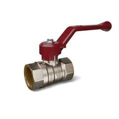 Кран латунный шаровой, Temper 88.В-В.12.Р, DN 15, PN 40, рычаг, муфта-муфта