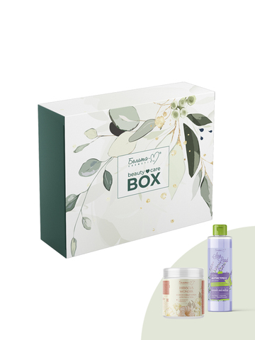 Белита М BEAUTY BOX SPA Land:Гель-антистресс для душа + Крем для тела и рук Кокосовый