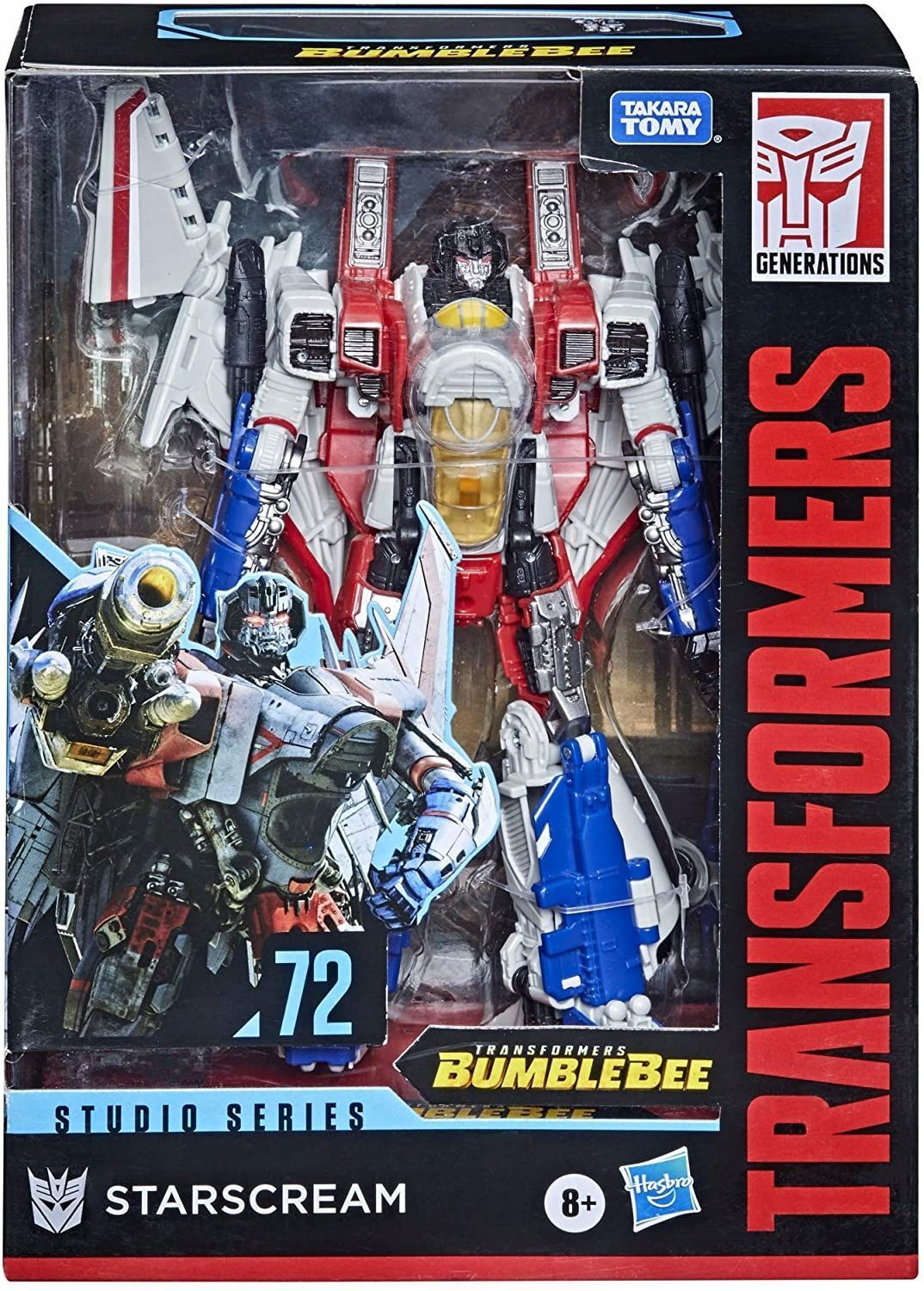 Фигурка Hasbro Transformers Studio Series Starscream - Трансформер  Старскрим - Хасбро F0790 купить в Москве | Доставка по России.