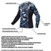 Рашгард Hardcore Training Nordic Ornament Black/Gray LS