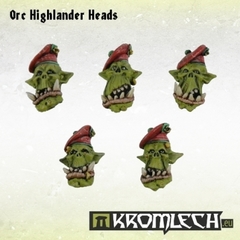 Orc Highlander Heads (10)