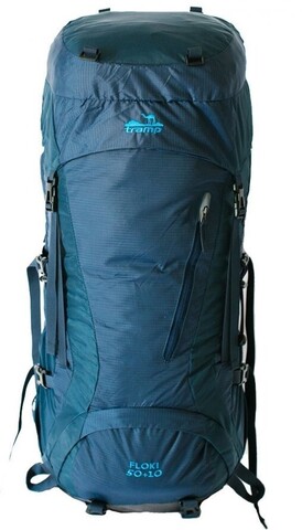 Картинка рюкзак туристический Tramp Floki 50+10 синий - 1