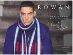 Брошюра Rowan "New Nordic Men’s Collection", дизайнер Arne & Carlos