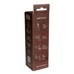 Телесный фаллоудлинитель Extra Sense Bubbles - 13,5 см. - 