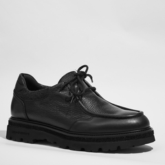 Кожаные полуботинки Luca Guerrini 13279 черные