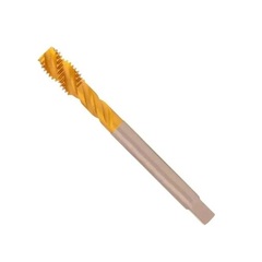 Метчик №4 -48-UNF (Машинный, винт.) DIN371 HSSE-TiN C/2-3P R45 56мм a=2,7 H-Tools 76704ETHT