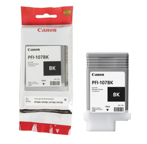 Картридж Canon PFI-107 BK/6705B001