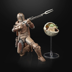 Фигурка. Star Wars The Black Series: The Mandalorian and Grogu (Arvala-7)