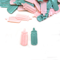 Наполнитель для шаров/Декор-конфетти Детский, пластиковый, набор бутылочки и ножки, 30 г