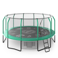Батут UNIX Line SUPREME GAME 16 ft (green)