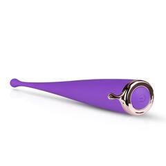 Фиолетовый клиторальный вибратор The Countess Pinpoint Vibrator - 19 см. - 