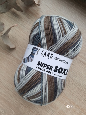 Lang Yarns SuperSoxx Color 6-ply 433