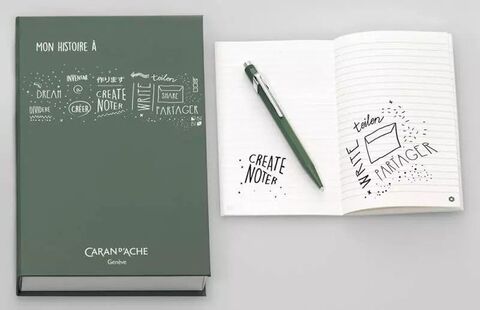Ручка шариковая Caran d'Ache 849 Office LE 2017 My History Olive (CC0849.116)