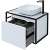 Aquanet 261649 Тумба Nova Lite LOFT 75 R цв. бел. глянец (261649)