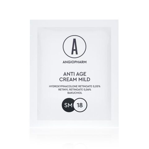 ANGIOPHARM КРЕМ ОМОЛАЖИВАЮЩИЙ С КОМПЛЕКСОМ РЕТИНОИДОВ MILD, 3 МЛ | ANTI AGE CREAM MILD