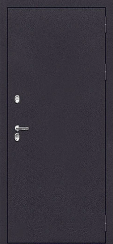 Теплая дверь входная Двери регионов Страж Т-20 Термо, 2 замка, 1,5 мм металл, (графит букле R24139+веллюто бьянко) #2