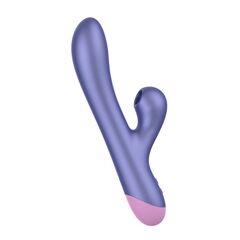 Сиреневый вибратор Romp Pulse с бесконтактной клиторальной стимуляцией - 22 см. - 