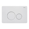 Abber AC1201-AC0105-AC0121MW Комплект подвесной унитаз Abber Rechteck AC1201 белый с инсталляцией AC0105 и кнопкой AC0121MW белая матовая