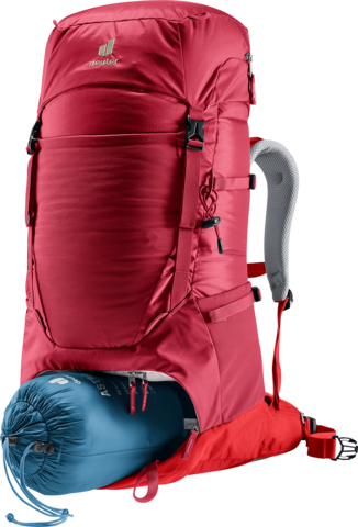 Картинка рюкзак туристический Deuter Fox 40 Masala/Cherry - 3