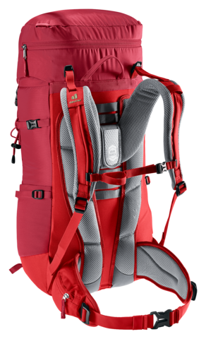 Картинка рюкзак туристический Deuter Fox 40 Masala/Cherry - 6