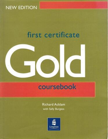 First Certificate Gold Coursebook