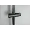 Aquatek AQ1748BGM AQ1748BGM ЛУГАНО смеситель для ванны с душевым гарнитуром, оружейная сталь (шлиф. черный хром)