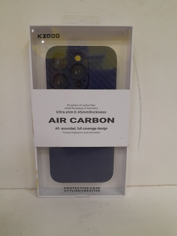 Ультратонкий чехол для iPhone 15 Pro KZDOO Air Carbon
