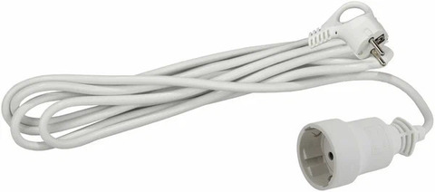 Удлинитель ЭРА 3м 1 розетка, с заземлением , мах 2200Вт.