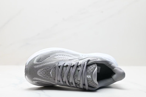 HOKA M CLIFTON 10 'Grey/White' 