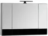 Aquanet 175386 Компл.1 - Зеркало Верона 100 цв.черный (камерино) (175386)